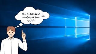 How to download windows 10 ISO file free from Microsoft Offical website [upl. by Eylrahc]