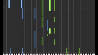 OneRepublic  Apologize Hard Version 100 Speed Synthesia [upl. by Jannel]