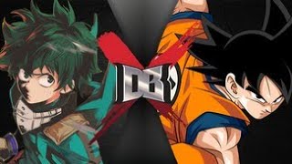 mugen son goku vs izuku midoriya deku [upl. by Henn]