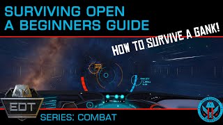 Surviving Open in Elite Dangerous A Beginners Guide to Defending Against AttackersGankers [upl. by Secnarf]