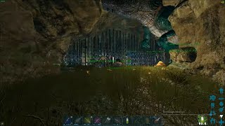 KBZ 133 Center Pearl cave base tour  Ark Official Small Tribes PvP PC [upl. by Tem832]