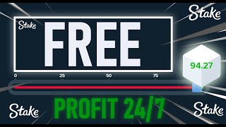 FREE STAKE DICE STRATEGY  PROFIT EVERYDAY [upl. by Michele]