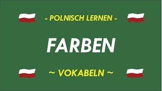 POLNISCH LERNEN  FARBEN [upl. by Head596]