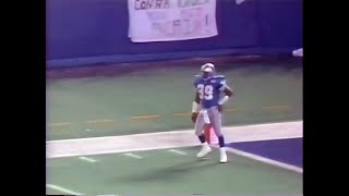 Detroit Lions vs Dallas 1991 Ray Crockett 96 Yard Pick 6 [upl. by Celinda]