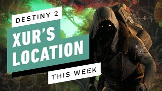 Destiny 2 Xur Has a Good Nezarec’s Whisper  Xur Location amp Inventory April 2125 [upl. by Nameerf]