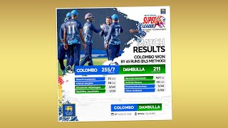 Match 3 Highlights  Colombo vs Dambulla  NSL 50 Over Tournament 2024 [upl. by Pappas]