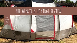 The Wenzel Blue Ridge 7 Person Tent Setup and Review [upl. by Yvan]