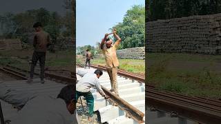 Upgraded Rail Track Setup 😳 indianrailways train rail viral shorts trending video railgate [upl. by Elazaro]