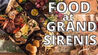 Food at Grand Sirenis Resort Riviera Maya Mexico  Review [upl. by Ethelstan545]