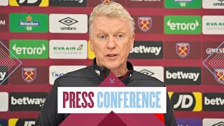 quotIts Going To Be a Tough Task Therequot  David Moyes Press Conference  Nottingham Forest v West Ham [upl. by Sissel]