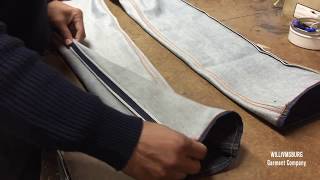 How to Taper Jeans Professionally [upl. by Hendry771]