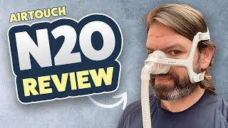 ResMed AirTouch N20 CPAP Mask Review  Fitting Tutorial  New Soft Memory Foam Seal [upl. by Cariotta]