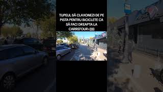 Trafic neurologie bucuresti romania masina motor moto trafic politie bicicleta pieton [upl. by Hairakcaz]