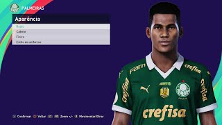 Estêvão Willian PES 21  How to create  Como fazer [upl. by Foss857]