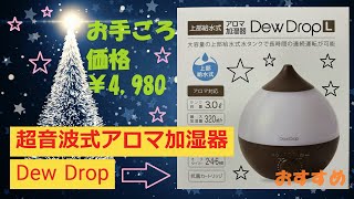 超音波式アロマ加湿器「Dew Drop」を購入してみましたwww上部給水式でらくらく！ 加湿器 [upl. by Inihor942]