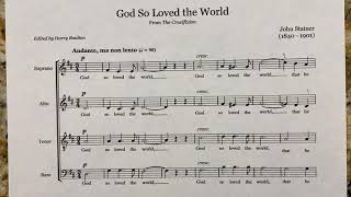 God So Loved The World John Stainer [upl. by Gariepy]