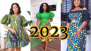 MODÈLES AFRICAIN 2023  MODÈLES DES ROBES AFRICAINE EN PAGNE POUR DAMES  AFRICAN DRESS 2023 [upl. by Hnil]