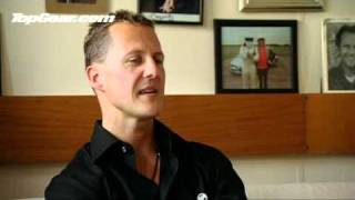 TOP GEAR  Michael Schumacher interview Part 1 [upl. by Adlare875]