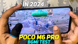 POCO M6 PRO 5G BGMI PUBG GAMING TEST AFTER NEW UPDATE 🔥 POCO M6 PRO 5G GAMING REVIEW IN 2024 [upl. by Muryh699]