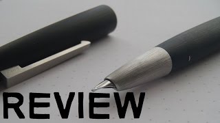 Lamy 2000  A Silent Review w Noodlers Black Swan in Australian Roses [upl. by Adriel]