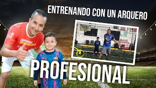 TUTORIAL Para PORTEROS 🧤⚽ ENTRENO Básico y PROFESIONAL ⚽ [upl. by Iridissa]