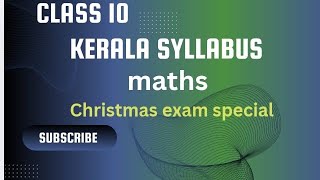 class 10 kerala syllabus Maths [upl. by Gnehs139]