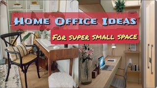 Best Small Office Space Ideas l Small Office IKEA Designs Work From Home l [upl. by Remled]