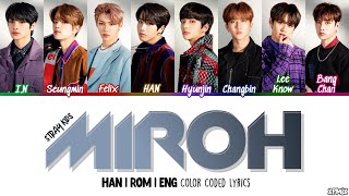 OT8 VER Stray Kids 스트레이 키즈  MIROH Color Coded HanRomEng Lyrics [upl. by Liana]