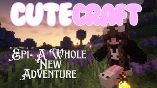 A Whole New Adventure ✨  CuteCraft ep1 [upl. by Ellynn189]