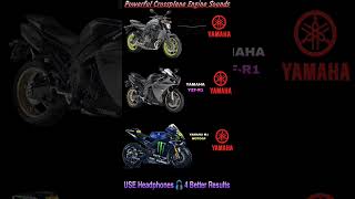 Best Crossplane 🔥 Bikes Exhaust Note 💥 Ultimate Exhaust Sound shorts yamahar1 yamahamotogp fz09 [upl. by Rebma]