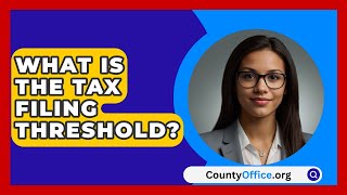 What Is the Tax Filing Threshold  CountyOfficeorg [upl. by Bozovich]