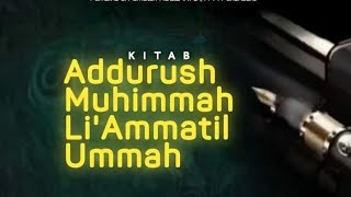 Serial Kajian LIVE  Ad Durush Muhimmah Lanjutan [upl. by Robet]