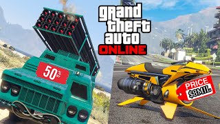 HUGE CHANGES Oppressor Mk2 Price RAISED amp More  GTA 5 Online [upl. by Aicenod127]