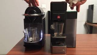 Nespresso Pixie vs Illy Y5 Iperespresso [upl. by Falzetta]