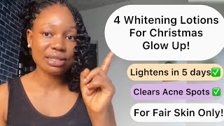 4 Lightening Lotions For Fair And Radiant Skin lighteningcream niveacream skincareroutine [upl. by Dowzall569]