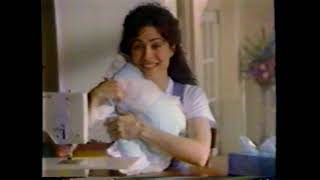 1994 Kleenex Tissues quotPull a pillow out of a boxquot TV Commercial [upl. by Leilamag]