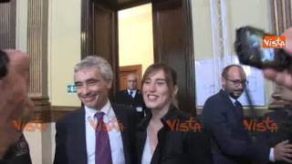 La foto insieme di Maria Elena Boschi e Boeri [upl. by Lord461]