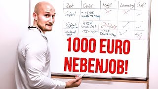 6 Nebenjobs mit den du 500  1000 Euro verdienst [upl. by Auqenahs450]