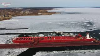 Escanaba Ore Dock in 4K [upl. by Luy597]