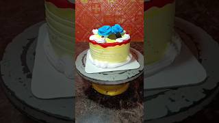 Butterscotch cake degine 😄 shorts trending cake viralvideo youtube shortsfeed youtubeshorts [upl. by Antipas]