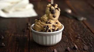 Edible Chocolate Chip Cookie Dough Recipe [upl. by Rabbaj]