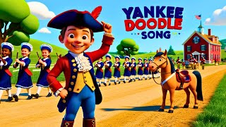 Yankee Doodle Went to Town Kids Sing Along amp Fun Animated Video by ZubiDubiKids [upl. by Watkin192]