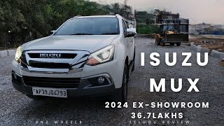 ISUZU MUX  2024  Walkaround [upl. by Enened]