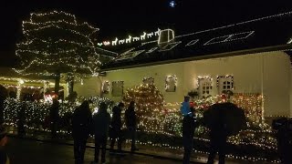 Weihnachtshaus in Frankenberg mit 40000 Lichtern [upl. by Oleg]