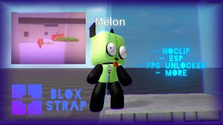 Roblox Showcase Modding Roblox Using BloxStrap FFlags ESP Noclip FPS BoosterUnlocker More [upl. by Belanger179]