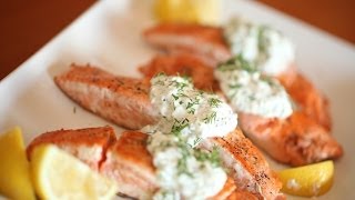 Greek Yogurt Salmon Recipe  Kin Community [upl. by Urion]