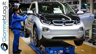 BMW i3 Electric Cars  PRODUCTION [upl. by Helsell]