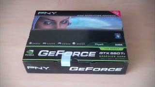 nVidia Geforce GTX 550 Ti Unboxing and Install [upl. by Medardas173]