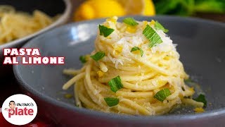 LEMON PASTA  How to Make Best PASTA AL LIMONE [upl. by Herstein]