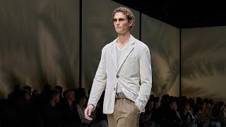 Giorgio Armani  Spring Summer 2025  Menswear [upl. by Aceissej]